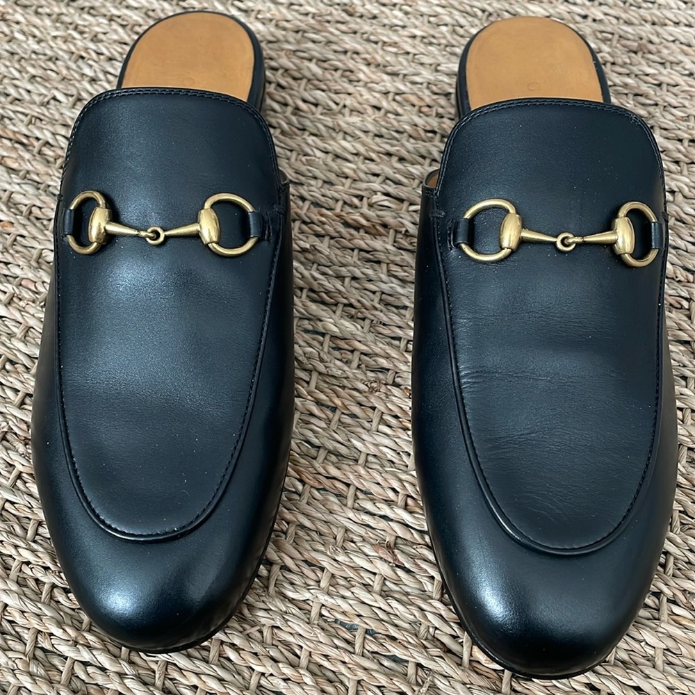 Women’s Gucci Princetown Leather Mule 37